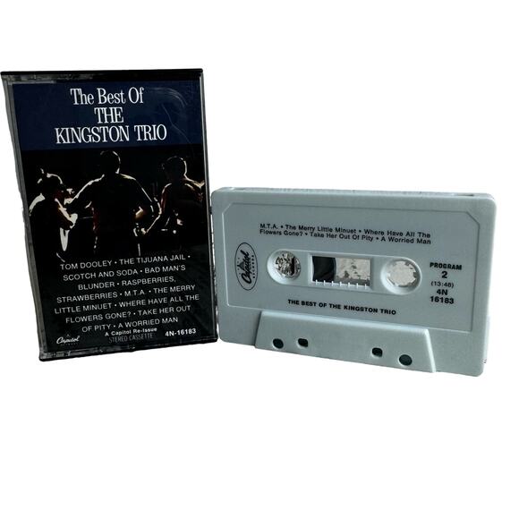 The Best of the Kingston Trip A Capitol Re-issue Cassette Tape 16183 Vintage - Picture 1 of 5
